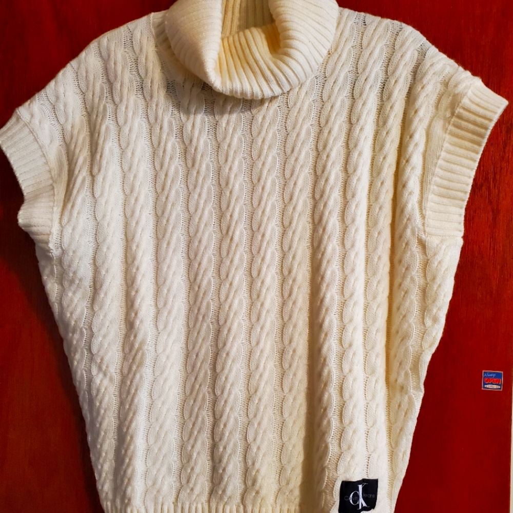 CK Turtleneck sweater sz XS